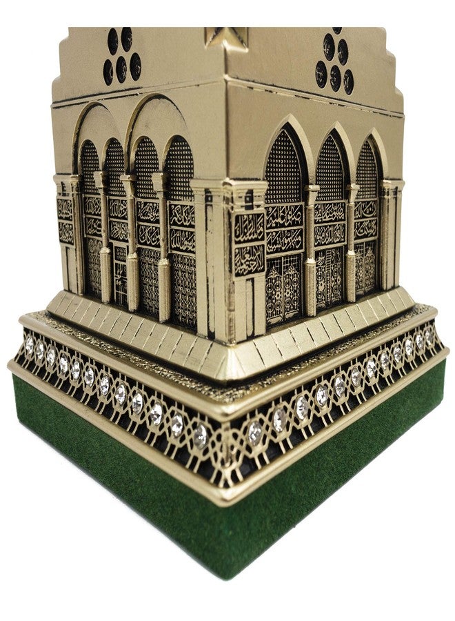 Modefa Islamic Turkish Table Decor Showpiece Gift Sculpture Figure | Al-Masjid an-Nabawi Medine The Prophet’s Mosque (Gold) - Image 3